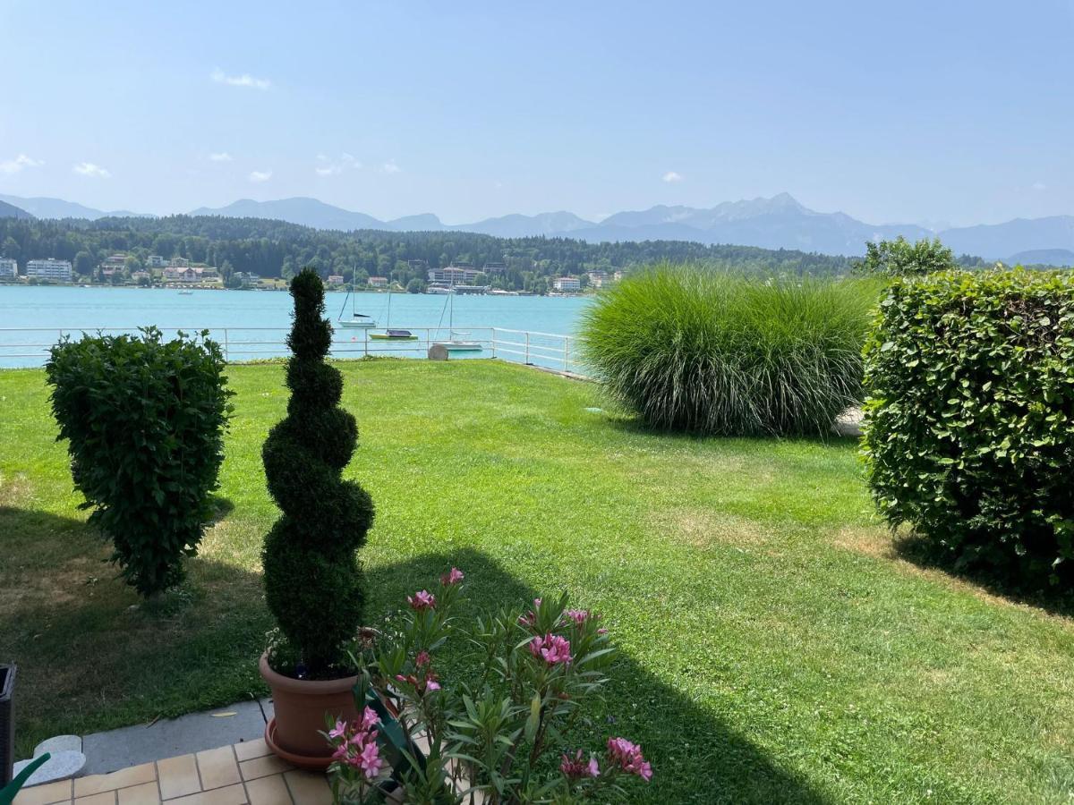 Ferienwohnung Velden Am See - 24 Holiday Mit Seezugang Velden am Worthersee Bagian luar foto